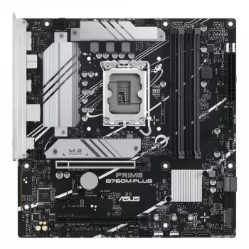 Emolevy ASUS PRIME B760M-PLUS — Intel B760, LGA 1700, micro-ATX, DDR5, 4 DIMM, 192 GB, 2,5 Gb LAN, 2x M.2