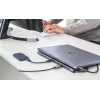 Telakka/keskitin Manhattan USB-C 10 porttia 4K 60Hz Power Delivery