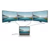 Telakka/keskitin Manhattan USB-C 10 porttia 4K 60Hz Power Delivery