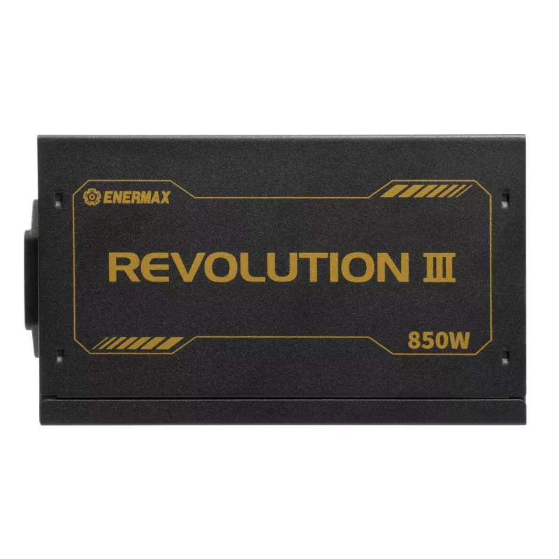 ENERMAX Revolution III ERV850G-AHG-MAC virtalähde 850 W, 80 PLUS Gold, täysmodulaarinen, ATX, musta
