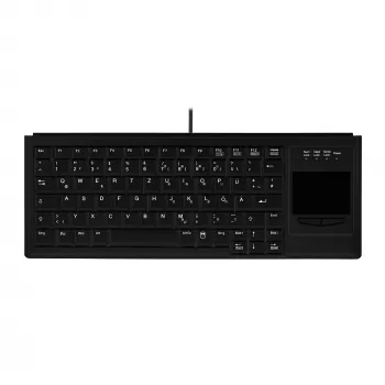 Contour Design Active Key Contour Industrial Keyboard IP68 Touchpad Mini langaton musta DE 4400