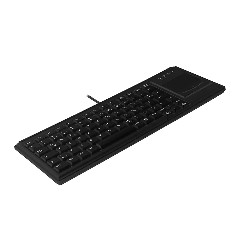Contour Design Active Key Contour Industrial Keyboard IP68 Touchpad Mini langaton musta DE 4400