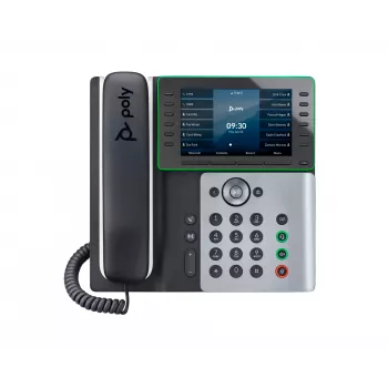 HP Poly Edge E550 IP-puhelin ja PoE-tuki, IPS, 800 x 480 pikseliä, 5:3, WPA2-Enterprise, EAP-TLS, HTTPS, ENERGY STAR, EAC, RoHS, Federal Communications Commission (FCC), CE