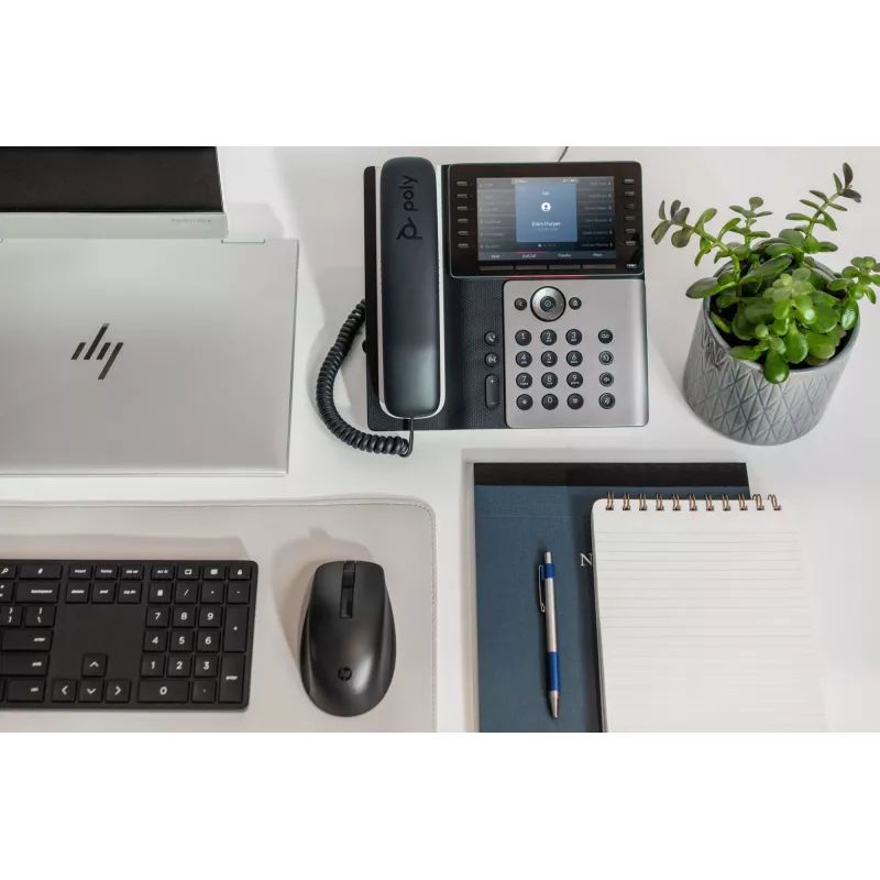 HP Poly Edge E550 IP-puhelin ja PoE-tuki, IPS, 800 x 480 pikseliä, 5:3, WPA2-Enterprise, EAP-TLS, HTTPS, ENERGY STAR, EAC, RoHS, Federal Communications Commission (FCC), CE