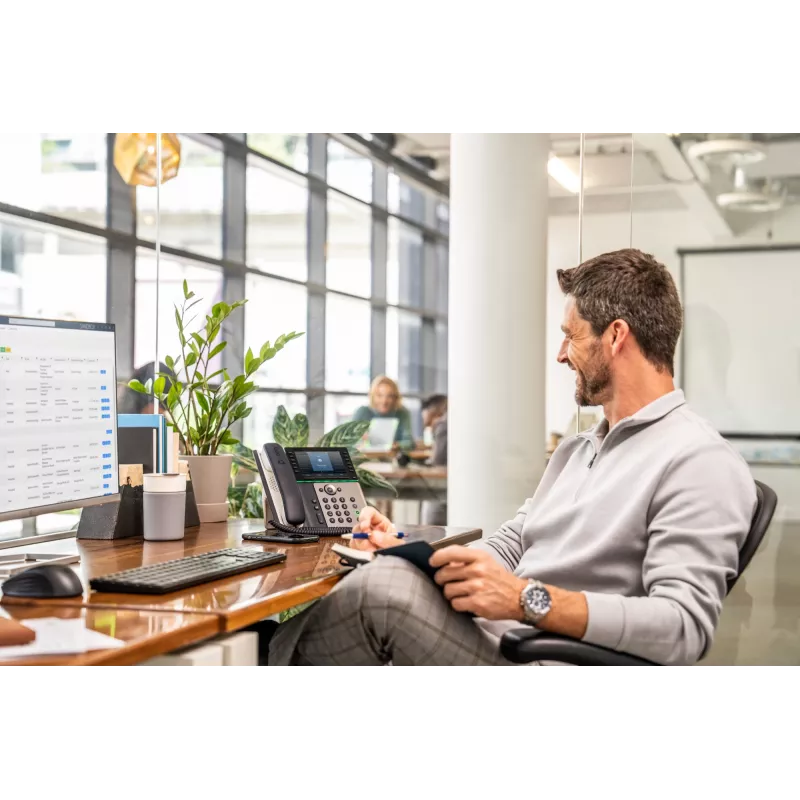 HP Poly Edge E550 IP-puhelin ja PoE-tuki, IPS, 800 x 480 pikseliä, 5:3, WPA2-Enterprise, EAP-TLS, HTTPS, ENERGY STAR, EAC, RoHS, Federal Communications Commission (FCC), CE