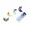 Samsung EF-PF741TJEGWW silikonikuori sormuksella Galaxy Z Flip6 -puhelimeen, harmaa