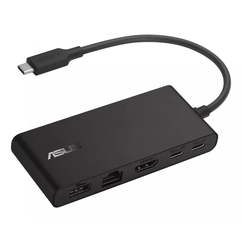 ASUS Dual 4K USB-C -telakka DC201 johdollinen USB 3.2 Gen 2 (3.1 Gen 2) Type-C musta