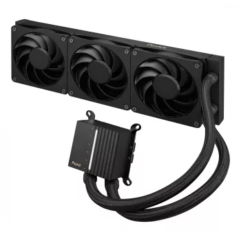 Nestjäähdytyssarja ASUS ProArt LC 360 musta — 3x120 mm tuulettimet 800–2200 kierr./min, jäähdytin 360 mm, kuparipohja, 40 cm letkut