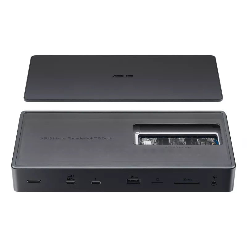 ASUS Master Thunderbolt 5 -telakka DC510 johdollinen musta
