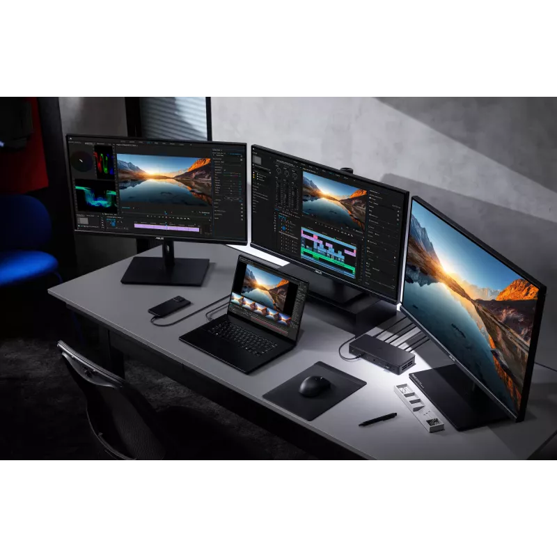 ASUS Master Thunderbolt 5 -telakka DC510 johdollinen musta