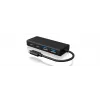 ICY BOX IB-HUB1426-CPD USB 3.2 Gen 1 (3.1 Gen 1) Type-C 5000 Mbit/s musta