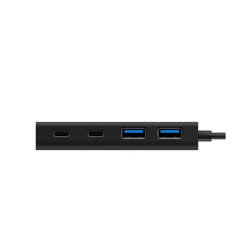 ICY BOX IB-HUB1426-CPD USB 3.2 Gen 1 (3.1 Gen 1) Type-C 5000 Mbit/s musta