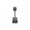 DIGITUS DP - HDMI -kaapeli 20 cm musta DP - HDMI Type-A M/F HDMI 2.0