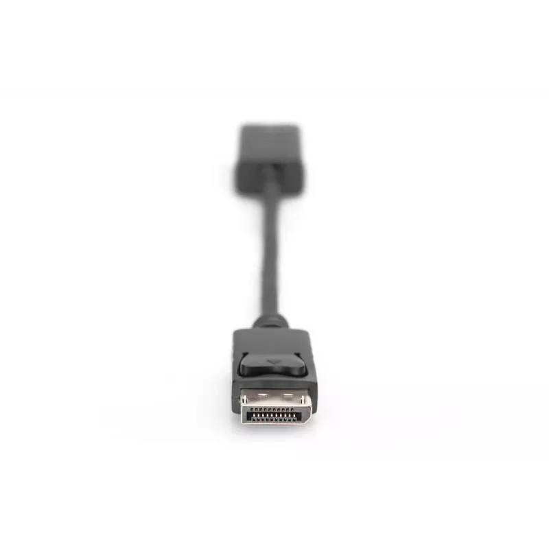 DIGITUS DP - HDMI -kaapeli 20 cm musta DP - HDMI Type-A M/F HDMI 2.0
