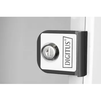 DIGITUS 10IN 12U seinäasennuskaappi - SOHO PRO 595 x 315 x 300 mm harmaa