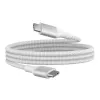 BELKIN USB-kaapeli - BoostCharge - USB-C - USB-C -kaapeli 240W - 1m - valkoinen