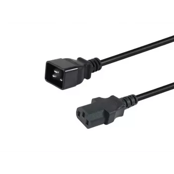 Equip 112141 virtakaapeli musta 3 m IEC C20 IEC C13