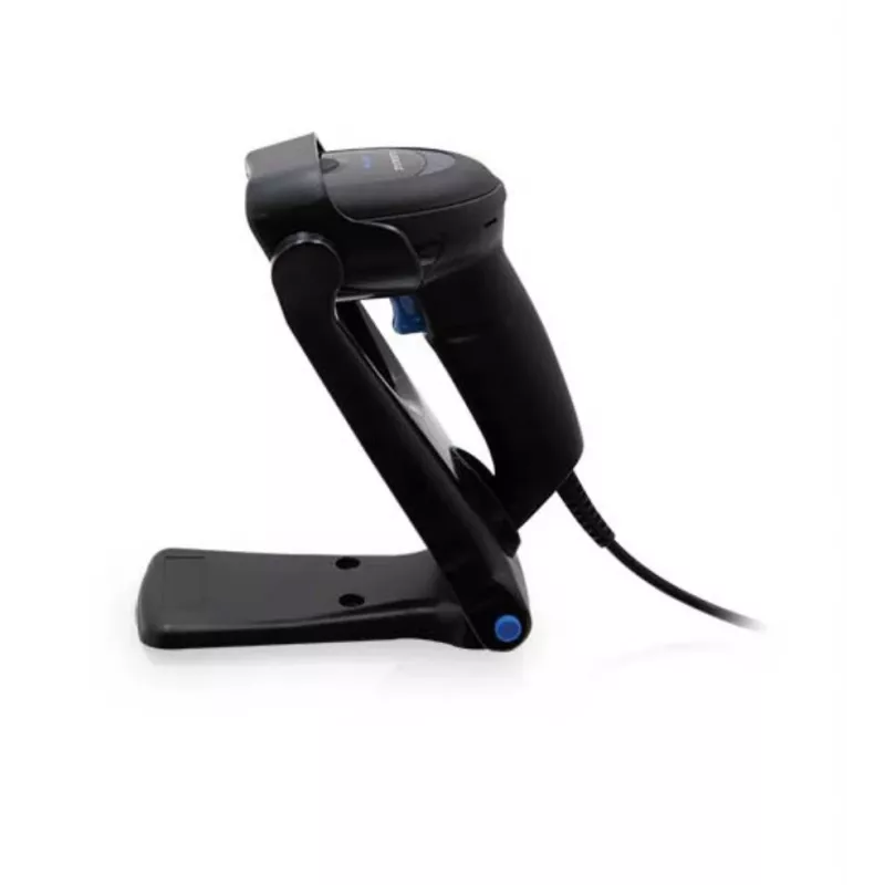 DATALOGIC QuickScan Lite 2500 2D-kuvauslaite-sarja spiraalikaapelilla USB + jalusta musta