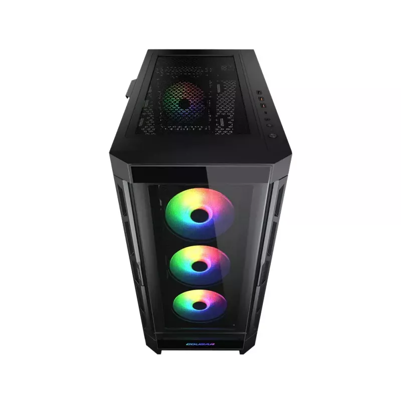 PC-kotelo COUGAR Gaming CGR-5AD1B-RGB Midi Tower musta