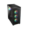 PC-kotelo COUGAR Gaming CGR-5AD1B-RGB Midi Tower musta