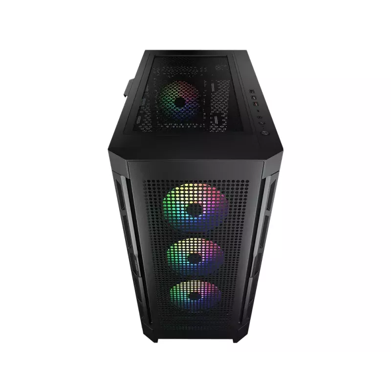 PC-kotelo COUGAR Gaming CGR-5AD1B-RGB Midi Tower musta