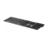 HP 725 Multi-Device ladattava langaton näppäimistö, täysikokoinen (100%), langaton, RF Wireless + Bluetooth, musta