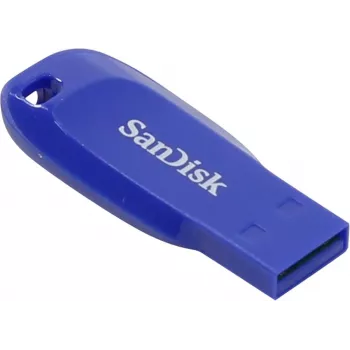 WESTERN DIGITAL SanDisk Cruzer Blade - 64GB USB-muistitikku - USB 2.0 - sininen