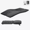 LOGITECH Ergo K860 - langaton jaettu näppäimistö grafiitti Qwerty US/International