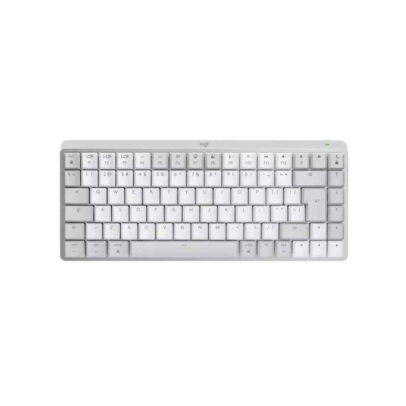 LOGITECH MX Mechanical Mini Macille minimalistinen langaton valaistu suorituskykynäppäimistö vaaleanharmaa - US Inte - Qwerty