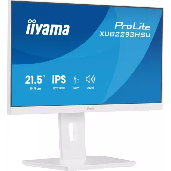 iiyama ProLite XUB2293HSU-W7 tietokonenäyttö 54,6 cm (21,5 tuuman) 1920 x 1080 pikseliä Full HD LED valkoinen