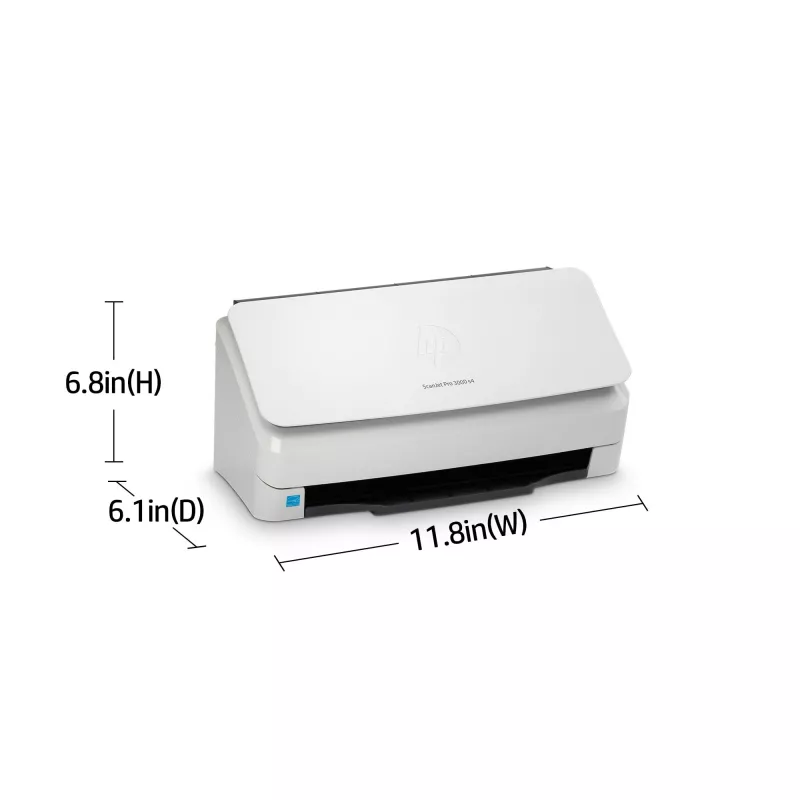 HP Scanjet Pro 3000 s4 arkinsyöttöskanneri 600 x 600 DPI A4 musta, valkoinen