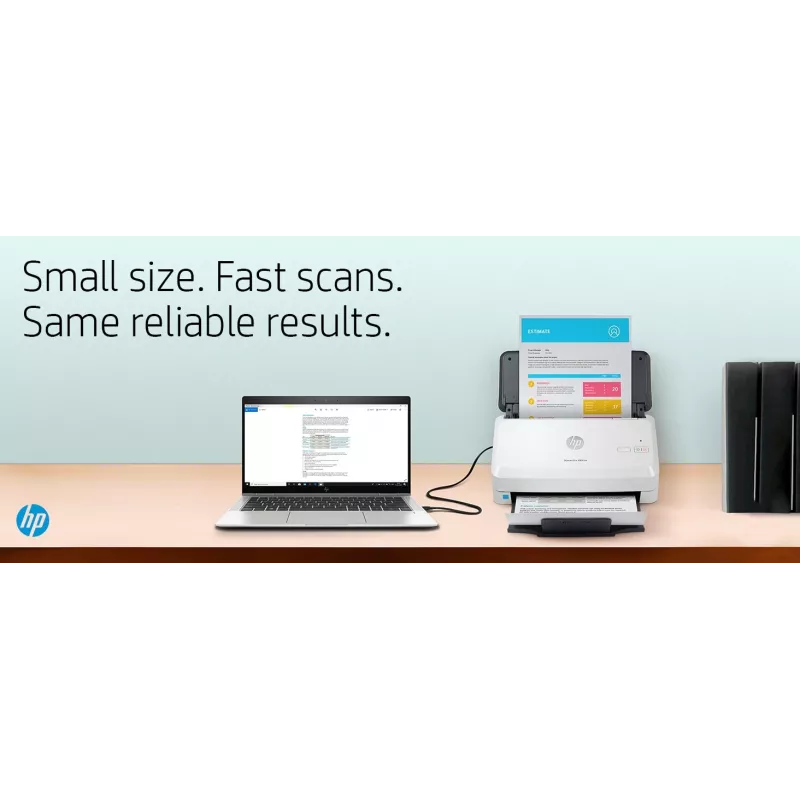 HP Scanjet Pro 3000 s4 arkinsyöttöskanneri 600 x 600 DPI A4 musta, valkoinen