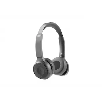 CISCO Headset 730 - Bluetooth - Carbon Black, mukana matkakotelo, USB-sovitin, USB- ja 3,5 mm liitännät