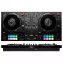 Hercules INPULSE T7 musta DJ-kontrolleri – 3,5 mm/6,35 mm kuulokkeet, USB-kaapeli, 652×350×90 mm