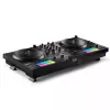 Hercules INPULSE T7 musta DJ-kontrolleri – 3,5 mm/6,35 mm kuulokkeet, USB-kaapeli, 652×350×90 mm