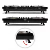 Hercules INPULSE T7 musta DJ-kontrolleri – 3,5 mm/6,35 mm kuulokkeet, USB-kaapeli, 652×350×90 mm
