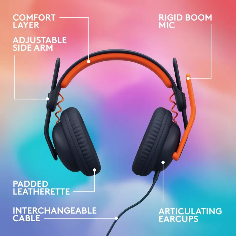 LOGITECH Zone Learn - USB-C - kuulokemikrofoni - On Ear - Classic Blue