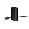 Microsoft Xbox Play & Charge Kit (SXW-00002) ladattava akku USB-C-kaapelilla, musta