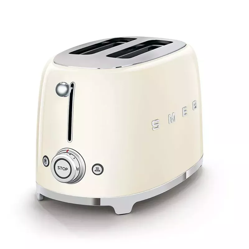 Leivänpaahdin Smeg TSF01CREU kerma 2 viipaletta