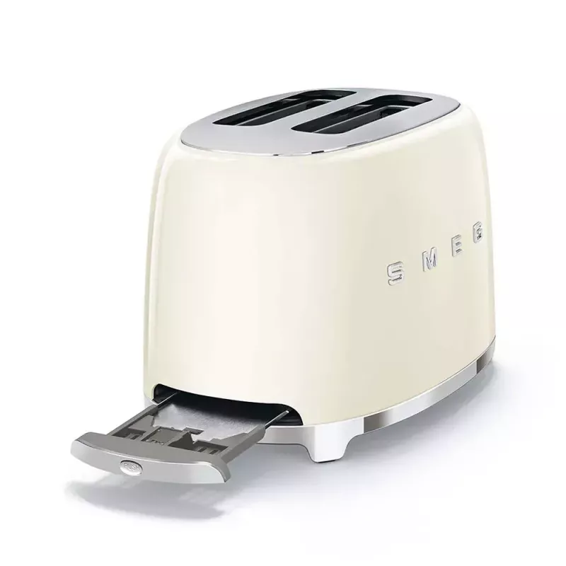 Leivänpaahdin Smeg TSF01CREU kerma 2 viipaletta
