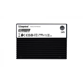 Kingston Technology 3,84 TB DC3000ME U.2 PCIe 5.0 NVMe TCG Opal yritys-SSD