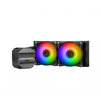 MSI MAG Coreliquid M240 prosessorin All-in-One-nestemäinen jäähdytin 12 cm musta