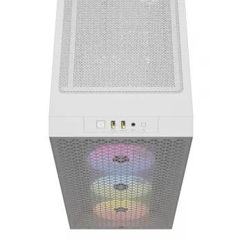 CORSAIR Mid-Tower PC-kotelo - 3000d RGB Airflow - valkoinen