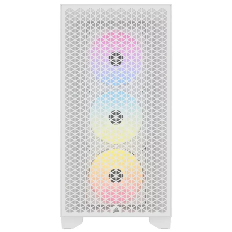 CORSAIR Mid-Tower PC-kotelo - 3000d RGB Airflow - valkoinen