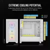 CORSAIR Mid-Tower PC-kotelo - 3000d RGB Airflow - valkoinen