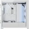 CORSAIR Mid-Tower Smart Case - iCUE 5000X - RGB QL Edition Tempered Glass True - valkoinen