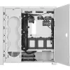 CORSAIR Mid-Tower Smart Case - iCUE 5000X - RGB QL Edition Tempered Glass True - valkoinen
