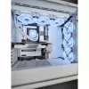 CORSAIR Mid-Tower Smart Case - iCUE 5000X - RGB QL Edition Tempered Glass True - valkoinen