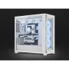 CORSAIR Mid-Tower Smart Case - iCUE 5000X - RGB QL Edition Tempered Glass True - valkoinen