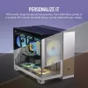 CORSAIR PC-kotelo – 2500X Mid-Tower Dual Chamber PC-kotelo – valkoinen